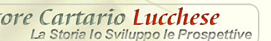 Il Settore Cartario Lucchese