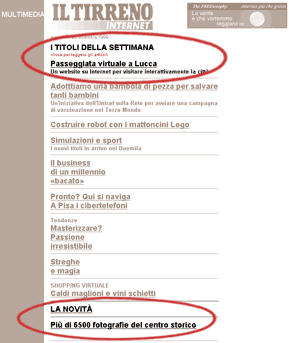 Il Tirreno online