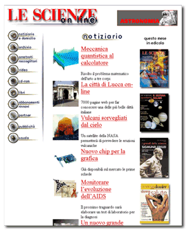 le Scienze prima pagina